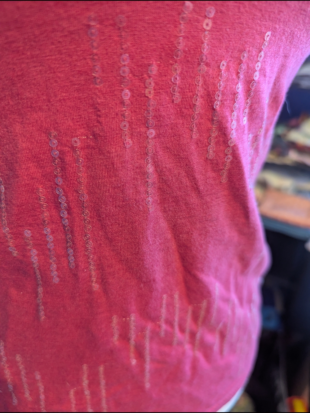 Victoria's Secret Raspberry Pink Smocked Cami - Picture 2 of 5